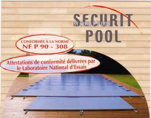 Couverture de sécurité pour piscines